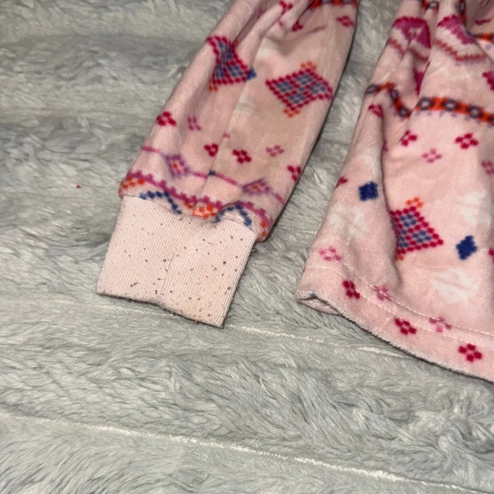 Carter's Pink Geometric Kids Pajama Set
